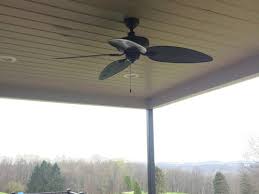 outdoor ceiling fan located in a high