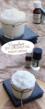 diy coconut oil night cream 3