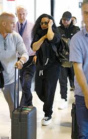 Janet Jackson Makes Low Key Arrival At Brisbane Airport