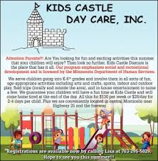kids castle daycare inc monticello mn