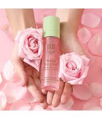 pixi rose water infused makeup fixing
