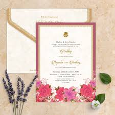 Indian traditional wedding invitations now are just not the old fashioned red, green, and yellow tones any more. Hindu Wedding Cards Online Hindu Wedding Invitation Cards