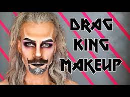 drag king makeup look inspired by