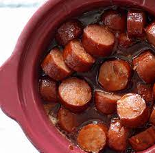 slow cooker sweet y sausage a