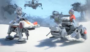 Inspired by #kyloren snow scene in #starwars : Micro Battle Of Hoth A Lego Animated Version Of The Battle Of Hoth Scene From Star Wars The Empire Strikes Back