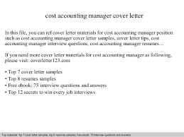 Enchanting Cost Accountant Resume    For Resume Cover Letter With     