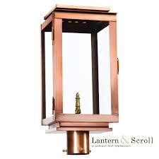 A 28 Gas Post Lantern Lantern Post Copper Lantern Lanterns