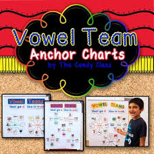 Vowel Team Anchor Charts Long Vowel Pairs By The Candy