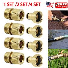 4 Set Garden Hose Quick Connector ¾