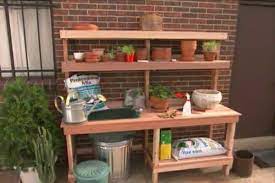 How To Build A Garden Potting Bench