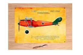 Vintage Airplane Picture Metal Wall Art