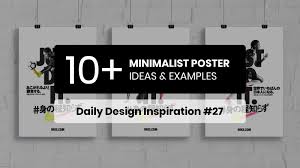 10 Minimalist Poster Examples Ideas Daily Design