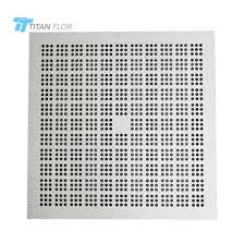 weight aluminum perforated raised floor