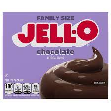 jell o chocolate artificially flavored