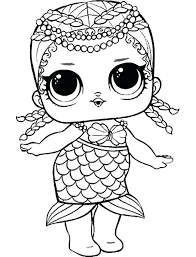 They are bigger than a lol surprise doll. Merbaby Lol Doll Coloring Page Free Printable Coloring Pages For Kids