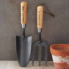 Personalised Garden Trowel And Fork Set