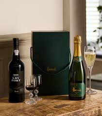 harrods the chagne and port gift box