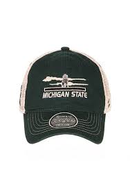 Zephyr Michigan State Spartans Destination Meshback Adjustable Hat Green 5352376