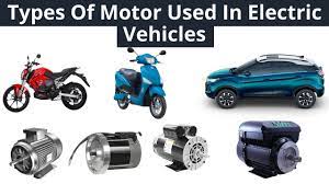 electric motor types used in electric