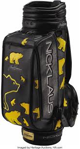 He has served as a very good ambassador for the sport especially for what does jack nicklaus use? 1990 S Jack Nicklaus Tournament Used Golf Bag Our Consignor A Lot 19358 Heritage Auctions