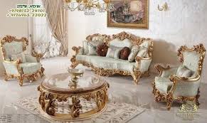 Buy Maharaja Style 5 Seater Sofa Set