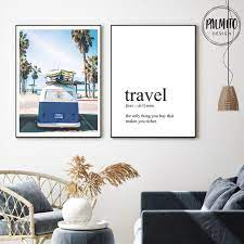 Set Of 2 Travel Printable Wall Art Set