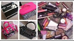 makeup storage travel using caboodles