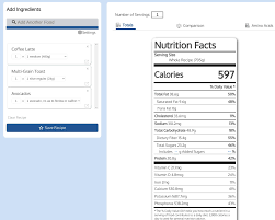 my food data free nutrition tools to