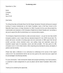 Fundraising Letter Template 7 Free Word Pdf Documents Download