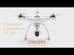 compass on the chroma drone