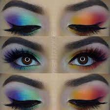 tips on how to wear rainbow makeup