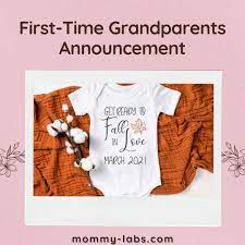 first time grandpas announcement