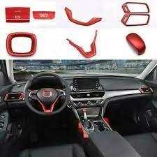 We did not find results for: 8p For Honda Accord 2018 2020 Abs Red Interior Accessories Whole Kit Covers Trim Ebay