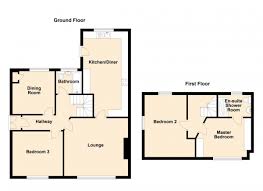 Floor Plan For 4 Bedroom Semi Detached