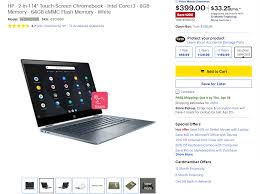 They will also be more expensive, all else being equal. Hp 2 In 1 Chromebook X360 Is 400 200 Off At Best Buy
