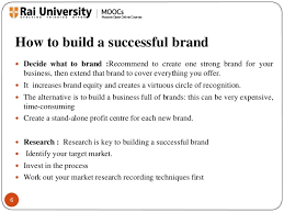 Building Successful Brands Introduction To Branding