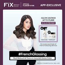 bench fix salon french glossing root