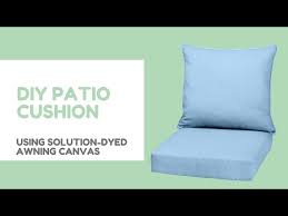 Diy Patio Cushions Tutorial