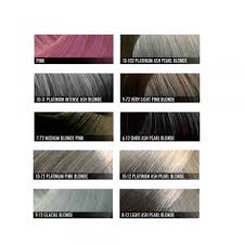 Nxt Metallic Hair Colour Shade Chart Dennis Williams From Uk