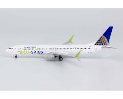 united airlines eco skies livery b737