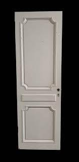 Panel Mirrored Wood Closet Door