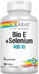 Certain vitamins are particularly vital for skin health. Amazon Com Solaray Bio Vitamin E With Selenium 400iu Healthy Cardiac Function Antioxidant Activity Skin Support High Absorption 120 Softgels Health Personal Care