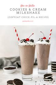 cream milkshake copycat fil a