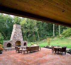 2021 outdoor fireplace cost cost to
