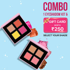 popxo makeup eyeshadow kit and gift