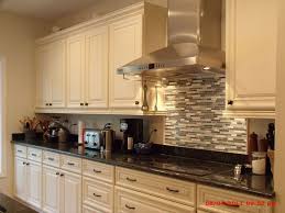 cream painted kitchen cabinets