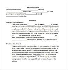 Roommate Contract Document How To Create Your Own Roommate