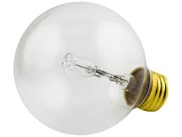 Philips 40w 120v G25 Clear Halogen Globe Bulb 40g25 Ev Cl 120v Bulbs Com