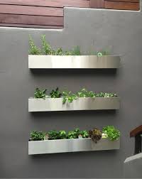 Stainless Steel Hanging Planter Box