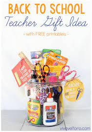 back to teacher gift idea with